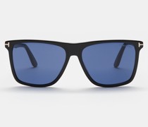 Sonnenbrille 'Fletcher' schwarz/blau