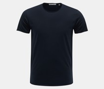 Rundhals-T-Shirt 'Elia' dark navy