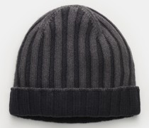 Cashmere Mütze anthrazit