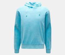 Frottee-Kapuzenpullover 'Terry Hoody' türkis
