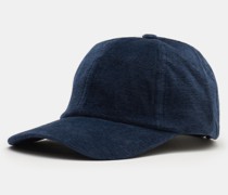 Baseball-Cap 'Velvet' dunkelblau
