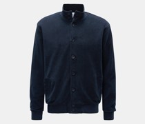 Frottee-Blouson 'Oyster Bomber' navy