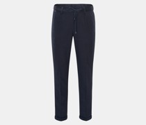 Flanell-Joggpants 'Smart Joggpant Flan' navy