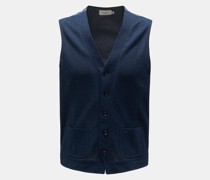 Weste 'Light Cotton Travel Gilet' navy/dunkelgrau