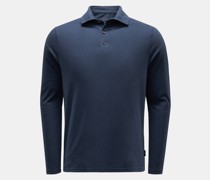 Longsleeve-Poloshirt 'Organic Polo LS' navy