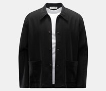 Overshirt 'Haven Jacket' schwarz