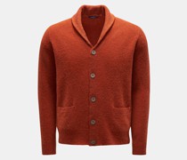 Cardigan rostbraun