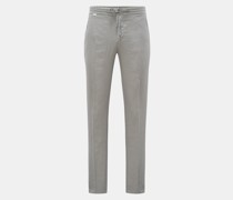 Leinen-Joggpants 'Linen Pants' grau