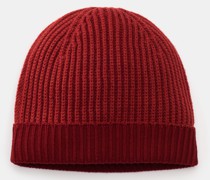 Wollmütze 'Foggy Rip Hat' rot