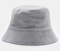 Frottee Bucket Hat 'Terry Hat' grau