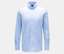 Oxfordhemd 'Lucio Napoli' Button-Down-Kragen hellblau
