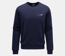 Rundhals-Sweatshirt 'Item' navy