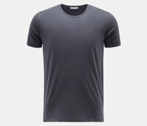 Rundhals-T-Shirt 'Hero' grau
