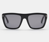 Sonnenbrille 'Alberto' schwarz/grau