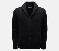 Cashmere Cardigan 'Calvin' schwarz