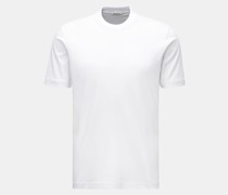 Rundhals-T-Shirt 'Eli' weiß