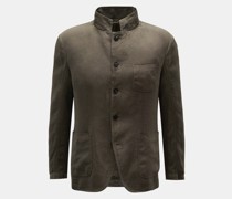 Leinensakko 'Linen WW Blazer' dark olive