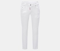 Jeans 'White Bull Skater Jeans' weiß