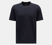Rundhals-T-Shirt dark navy