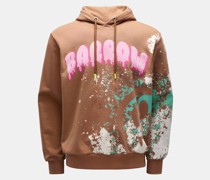 Kapuzenpullover braun