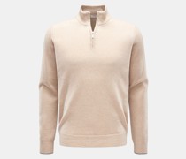 Cashmere Troyer beige