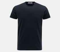 Rundhals-T-Shirt 'Enno' dark navy