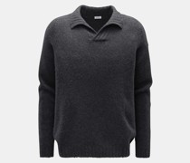 Cashmere Troyer anthrazit