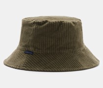 Wende-Bucket-Hat oliv