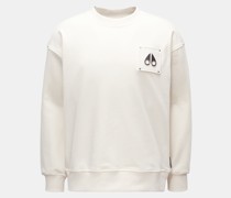 Rundhals-Sweatshirt 'Brooklyn' offwhite