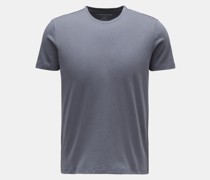 Rundhals-T-Shirt 'Julien' dunkelgrau