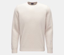 Cashmere Rundhalspullover 'Argentina' beige