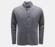 Merino Cardigan dunkelgrau