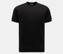 Rundhals-T-Shirt 'Eder' schwarz