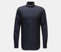 Casual Hemd Haifisch-Kragen navy