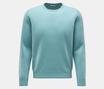 Cashmere Rundhalspullover mintgrün