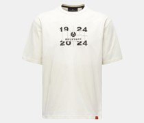 Rundhals-T-Shirt 'Centenary Logo' offwhite