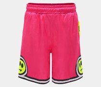 Mesh-Shorts magenta