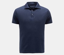 Poloshirt 'Linen Polo' navy