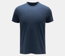 Rundhals-T-Shirt 'Organic Tee' navy