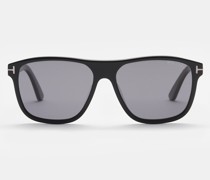 Sonnenbrille 'Frances' schwarz/grau