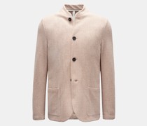 Strickblazer 'Nehru Jacket' beige