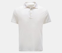 Poloshirt 'Linen Polo' offwhite