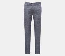 Jersey-Hose graublau
