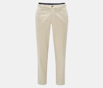 Cord-Joggpants 'Davide' creme