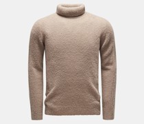 Rollkragenpullover 'Chunky Hemingway' beige
