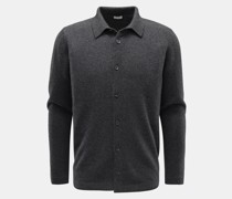 Cashmere Cardigan anthrazit