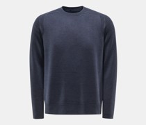 Rundhals-Pullover navy