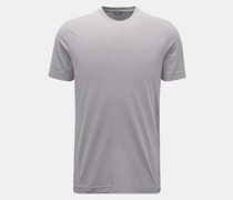 Rundhals-T-Shirt grau