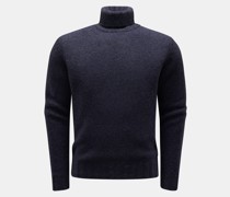 Rollkragenpullover navy