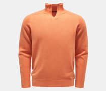 Pullover 'Foggy Mock' orange